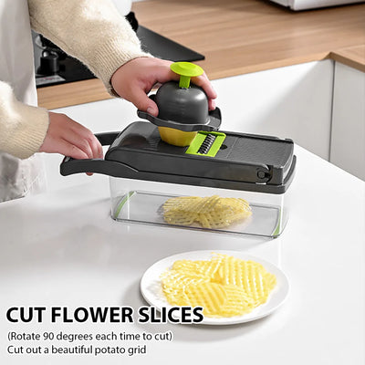 Multifunctional Vegetable Slicer and Chopper