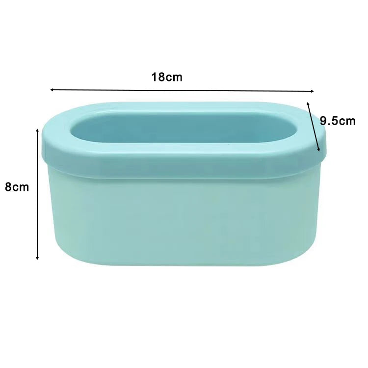 Silicone Ice Cube Mold Round Bucket Summer