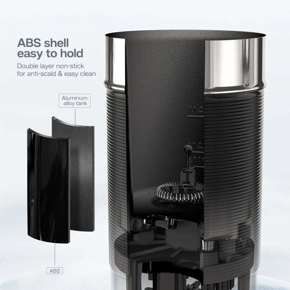 HiBREW Electric Milk Frother and Warmer M1A