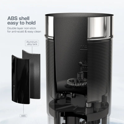 HiBREW Electric Milk Frother and Warmer M1A