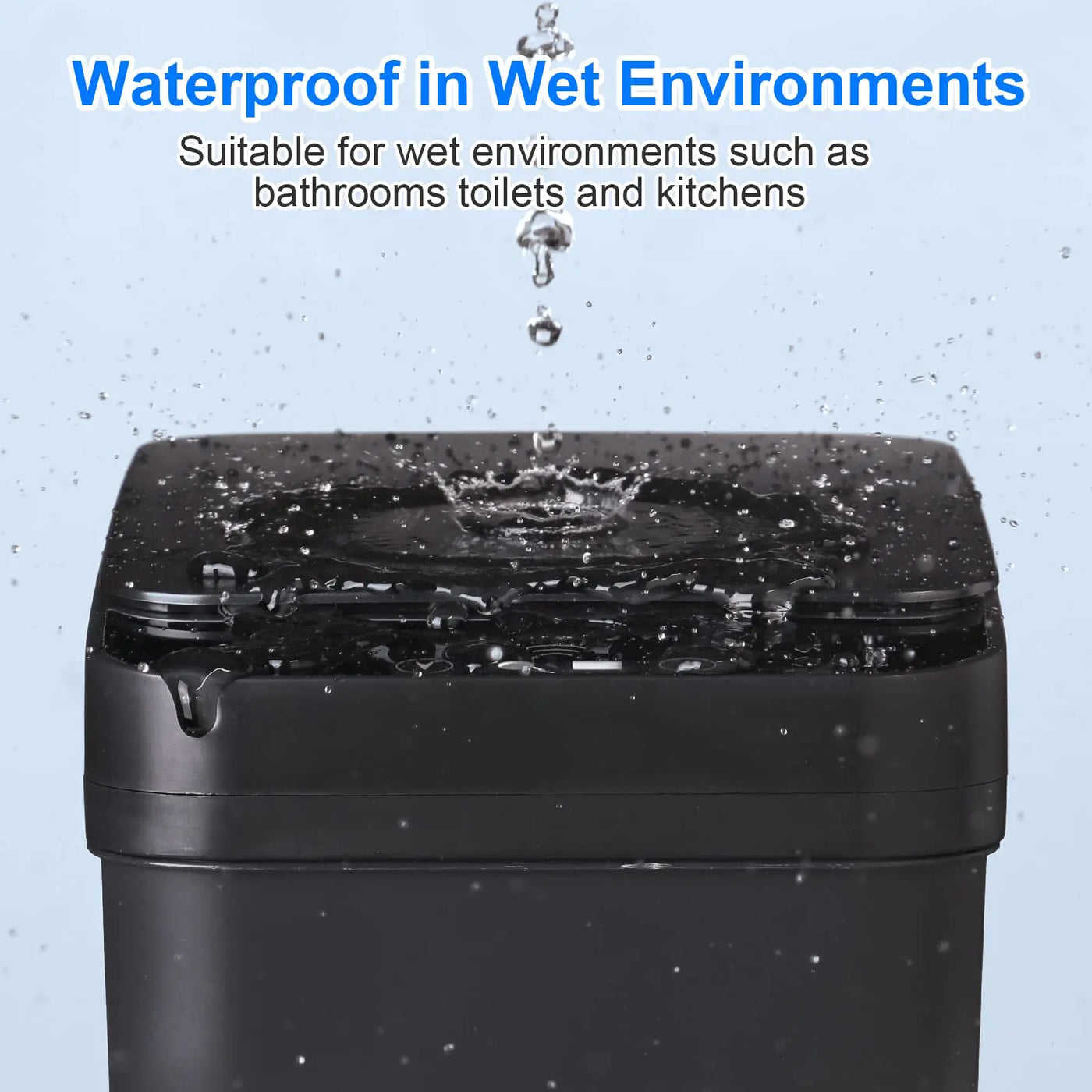 Bathroom Touchless Trash Motion Sensor