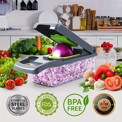 Multifunctional Vegetable Chopper and Slicer