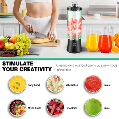 Portable USB Rechargeable Mini Smoothie Blender