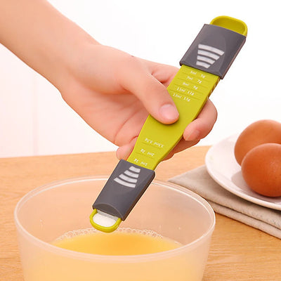 Adjustable Kitchen Scales Measure Cup Double