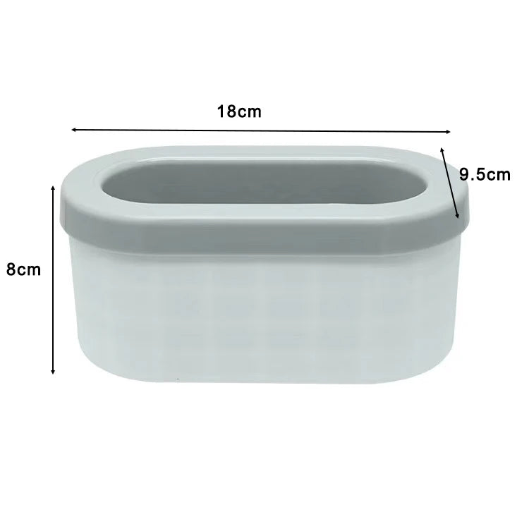 Silicone Ice Cube Mold Round Bucket Summer
